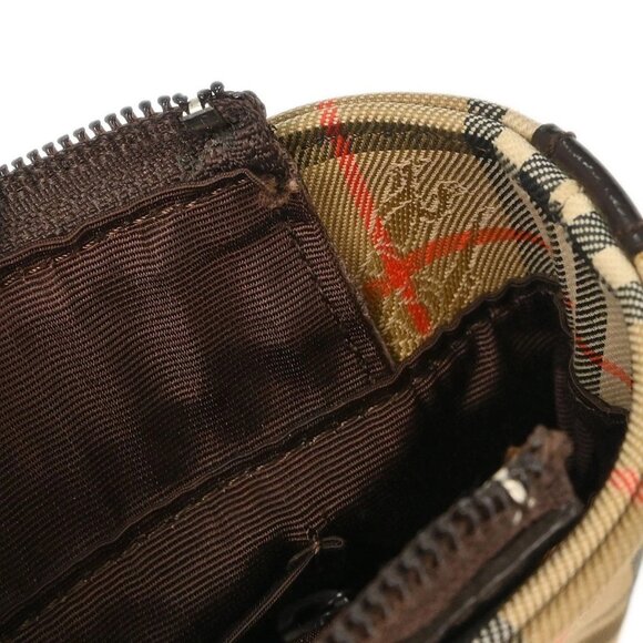 Burberry Beige Brown House Check Tote Bag - Picture 9 of 11